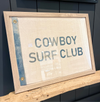 Cowboy Surf Club Banner Style Flag