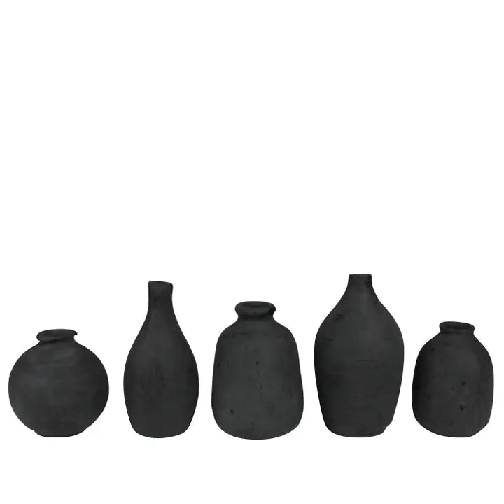 Mini Terracotta Vases - Set of 3 - Bird + Belle