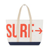 SURF / SWIM CANVAS BEACH TOTE