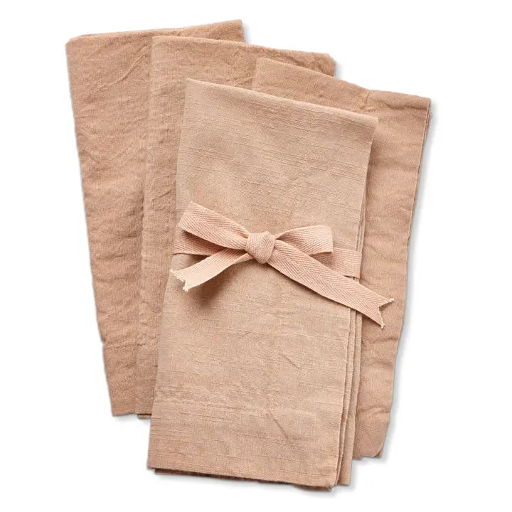 BB - Blush Slub Napkins - Set of 4