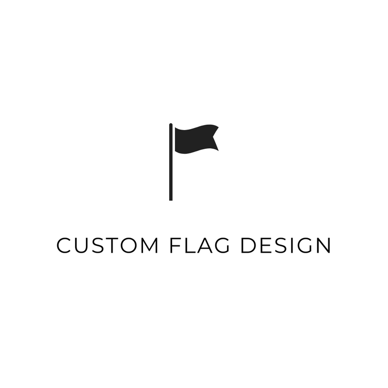 CUSTOM FLAG DESIGN - Rectangular Flag - Bird + Belle